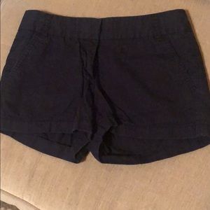 I Crew Navy Chino Shorts